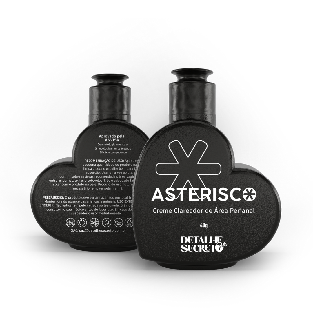 Asterisco Clareador Perianal (QUEIMA 50%)