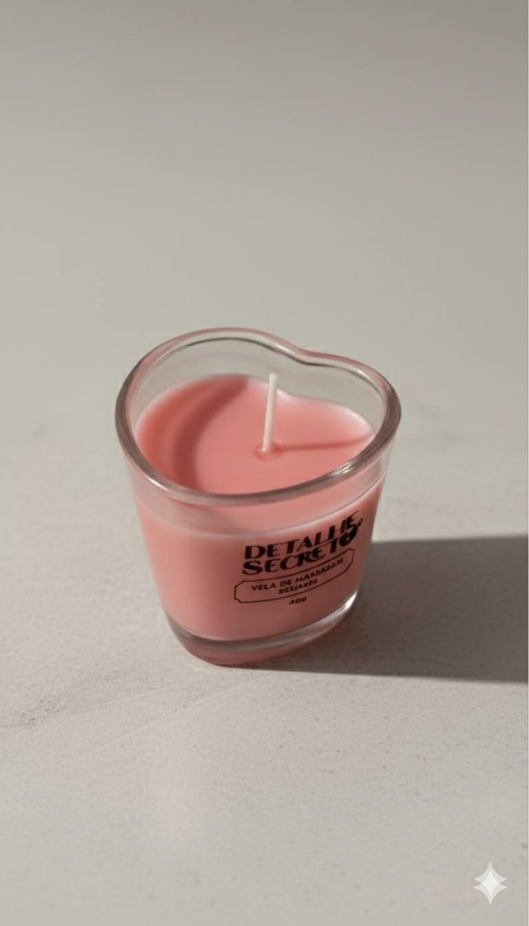 Vela de Massagem Beijável - QUEIMA 50%