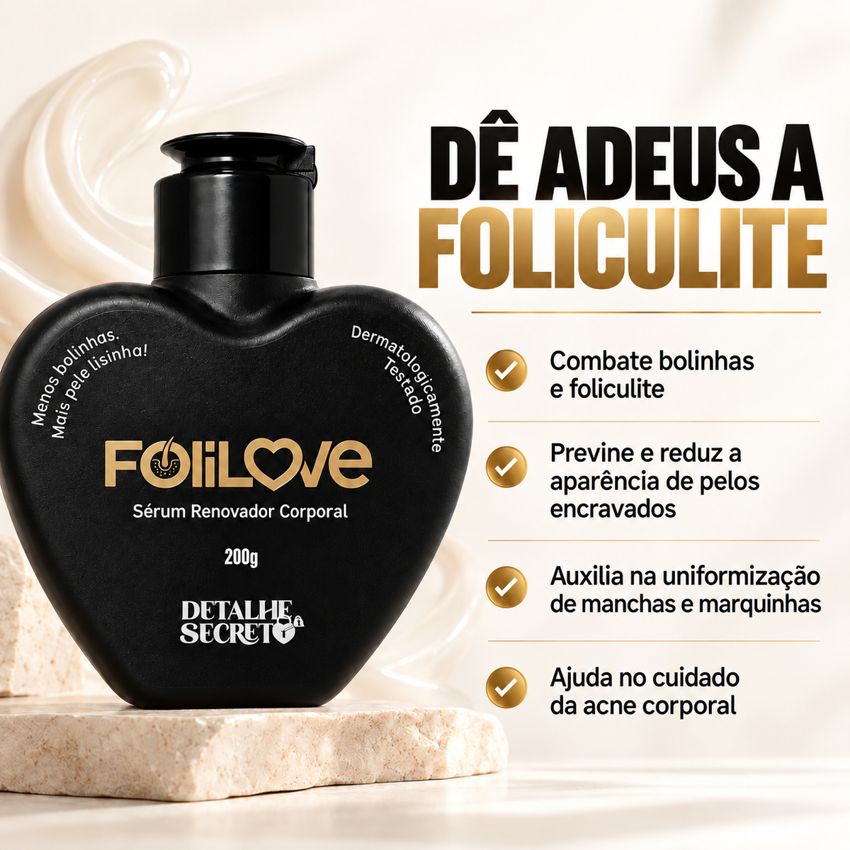 FoliLove Sérum Tratamento de Foliculite